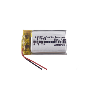 501730ลิเธียมไอออน3.7V 200mAh พร้อม PCB - Product Image 4
