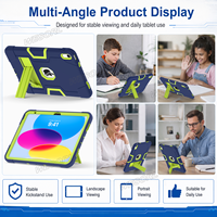 Étui antichoc pour iPad A16 11e génération 2025 iPad 10e génération 10,9 2022 avec support pliable Protection robuste Design fin OEM ODM