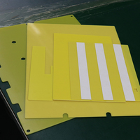 Feuilles de résine époxy FR4 Springgrass 0,5 mm 1 mm, fibre de verre, haute tension 94V0 18KV/mm, résistance à la traction, jaune, isolation électrique
