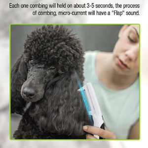 Aucun mal aux humains ou aux animaux de compagnie peigne à poux électrique dissolvant de poux peigne à poux électrique pour bébés - Product Image 4