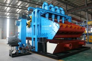 غسيل الرمال اللولبية عالية الكفاءة من السيليكا الرملية وفصلها مع شاشة اهتزاز - Product Image 3