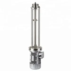 Stainless steel Batch geser tinggi menyebar pengemulsi mixer/homogenizer untuk kosmetik, kimia, makanan