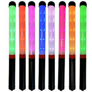 Satış çok renkli glow up led köpük parlak çubuk kolye promosyon elektrik yanıp sönen led köpük parlak çubuk kolye - Product Image 1