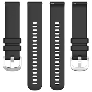 Compatible avec les bracelets de montre en silicone <span class=keywords><strong>Garmin</strong></span> <span class=keywords><strong>Vivoactive</strong></span> <span class=keywords><strong>5</strong></span> et 6 (18/20/22 mm) et les bracelets de montre <span class=keywords><strong>Garmin</strong></span> S50 - Product Image 2
