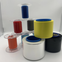Vente directe d'usine, résistance à haute température, rouleau de couleur Myra, matériau PET, câble de fil basse tension, enveloppe de câble, adhésif thermofusible