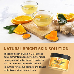 Fatazen Vitamin C nghệ Đất Sét bùn mặt nạ làm sạch sâu giải độc sáng điều trị làm giảm đốm đen mặt nạ bùn - Product Image 4