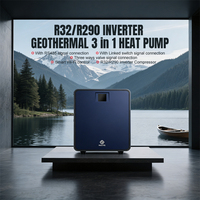 Pompe à chaleur géothermique Nulite R32/R290 pour le chauffage et la climatisation des maisons