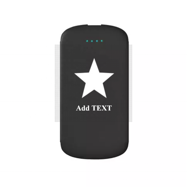 2022 Rohs Original Powerbank 5000mah Wireless Power Bank Custom Luminous Led Logo Powerbank