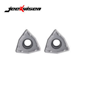 Inserto de broca JEEKVISEN WCMT080412-SF JA115P para herramienta de torno CNC, mecanizado de torneado, carburo de tungsteno - Product Image 3