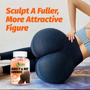 Gomitas de Alta Calidad para Glúteos y Caderas con Colágeno Bovino, Sabor a Melocotón, Favorecen la Salud de la Piel, Uñas y Cabello, Crean una Forma de Cadera Tipo Melocotón - Product Image 5