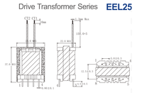 Machine à souder à l'arc à inverseur BEIRUI EEL25 modèle 200A 200V, transformateur à tube unique, modules semi-conducteurs discrets à commande IGBT