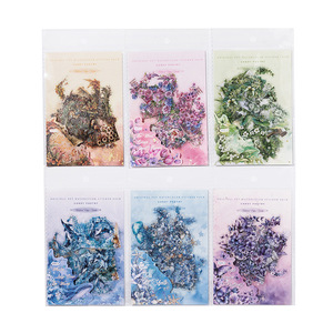 30 cái/gói Pet Sticker gói thiên nhiên cạnh loạt cảnh quan tự nhiên Sổ Tay Tự làm trang trí dán - Product Image 5