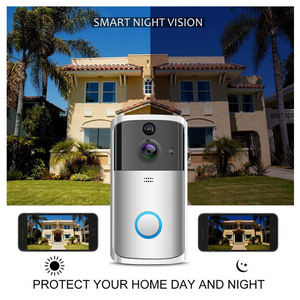 Timbre de bienvenida inalámbrico multifunción, Detector de movimiento <span class=keywords><strong>PIR</strong></span>, Sensor infrarrojo, alarma de visitante, timbre de puerta - Product Image 3