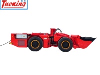 Grattoir souterrain électrique Laizhou Tuoxing TC-200E, puissance 75 kW, volume de godet 2 m³, charge 4 t, force de bêchage 80 kN, économie d'énergie