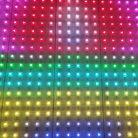 Écran LED à grille flexible à motif personnalisé XQD, étanche, pour gare, plateforme, horloge, tour, piétons, indice de protection IP65