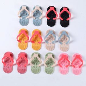 Silicone Flip-Flops Baby Teether Soft Toy Slippers Customizable - Product Image 2