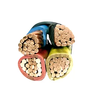 Pakistan power cable 600V Low voltage copper cable non armour 4core 16mm2 PVC cable