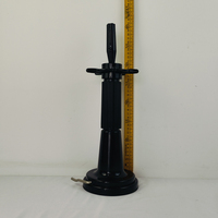 Support de table à ventouse noir de luxe de qualité supérieure pour perruques et têtes de mannequin (vente en gros)