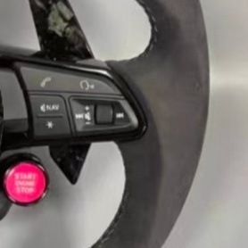 Volante de Fibra de Carbono Forjado Personalizado Más Vendido para Audi A3 <span class=keywords><strong>A4</strong></span> A5 A6 A7 B8 B9 R8 Q4 Q5 Q6 S3 S4 RS3 RS4 RS5 B8.5 S7 - Product Image 5