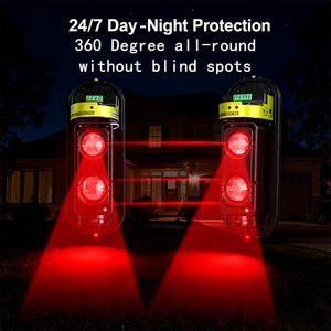 <span class=keywords><strong>Detector</strong></span> infravermelho duplo/triplo/do feixe do quadrilátero com monitoração 360 ° e distância da detecção 50-250m exterior - Product Image 4