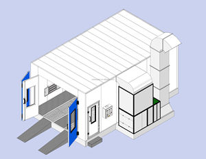 Nouvelle annonce : Souffleur <span class=keywords><strong>de</strong></span> haute qualité pour cabine <span class=keywords><strong>de</strong></span> peinture (EPS, <span class=keywords><strong>laine</strong></span> <span class=keywords><strong>de</strong></span> <span class=keywords><strong>roche</strong></span> ou PVC) 5,5 kW, idéal pour tentes <span class=keywords><strong>de</strong></span> salon professionnel - Product Image 4
