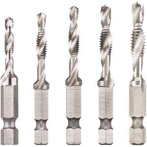 Juego de Machos y Terrajas Dewalt de 5 Piezas, Corte a la Derecha, Herramientas para Trabajar Metales - Product Image 1