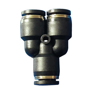 Accesorio para Robot Industrial, Mini Conector Rápido de Latón POC4-M5/PU6mm para Manguera de Aire, Ventosa Neumática - Product Image 1