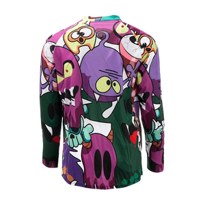 2025 logotipo personalizado verano a prueba de viento Motocross Jersey con nombre de equipo personalizado servicio OEM - Product Image 2