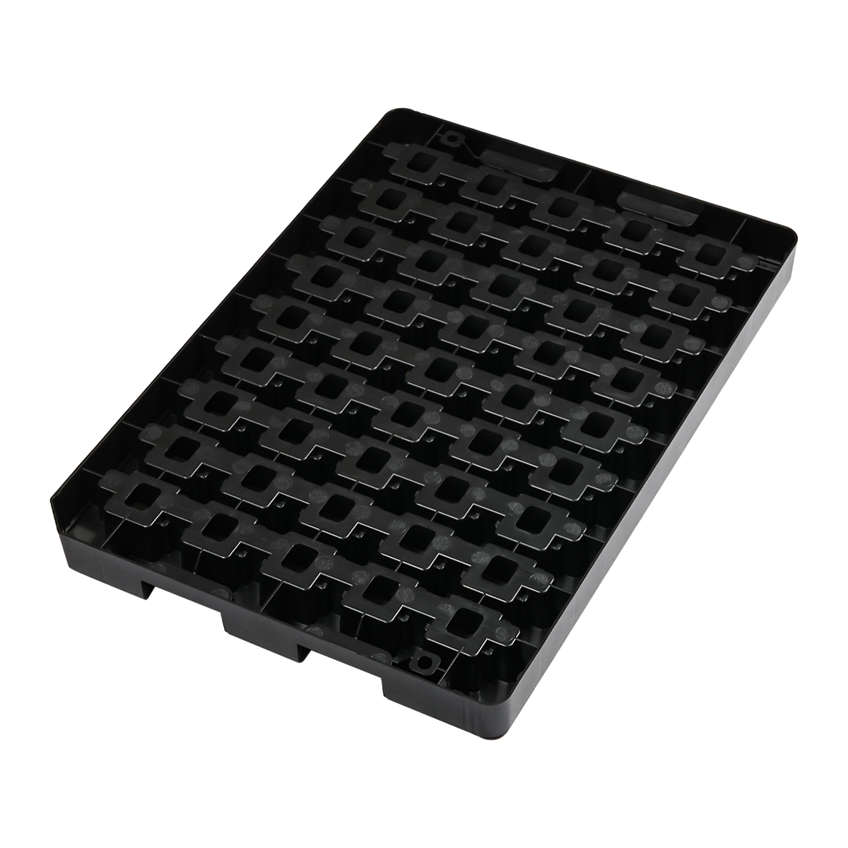 Customized Square Plastic Antistatic ABS Tray Environmentally Friendly ESD Plastic Blister Packaging Tray