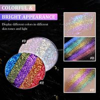 Créez votre logo de marque : Palette d'ombres à paupières pigmentées mates, scintillantes et chatoyantes, personnalisable en gros, marque privée, DIY
