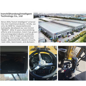 Mini Escavadeira Skid Steer Retroescavadeira Anexos Hidráulica Terra Auger/escavadeira/martelo/disjuntor/varredor/neve Ventilador - Product Image 6