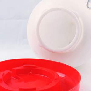 Drop Shipping Round Bubble Chicken <strong>Drinking</strong> Fountain Device Hanging Cup Waterer Bowl Pet Poultry Water Drinker - Product Image 6