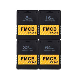 FMCB Free MCboot V1.966 Memory Stick untuk PS2 8MB/16MB/32MB/64MB Kartu Memori
