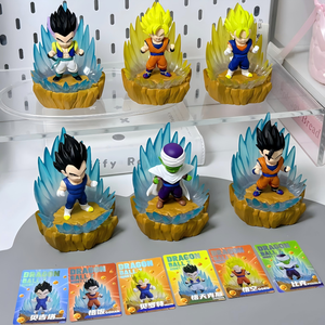 HOLLYBOX <span class=keywords><strong>Dragon</strong></span> Super Saiyan <span class=keywords><strong>Ball</strong></span> <span class=keywords><strong>Z</strong></span> Veilleuse Lumineuse Boîte Mystère <span class=keywords><strong>Figurine</strong></span> Son Goku Vegeta Ornement de Bureau Jouet Anime de <span class=keywords><strong>Collection</strong></span> - Product Image 2