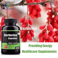 Ausreson Complément Alimentaire Biologique de Berbérine HCl Chlorhydrate en Phytosome, 500mg, 120 Capsules Végétaliennes de Berbérine