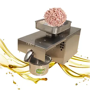 Sunflower peanut sesame oil extraction machine small oil press HJ-P01