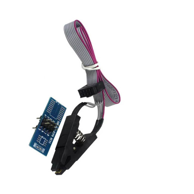 SPI BIOS FLASH Non-Destructive Test Programming Clip SOP8 24C 93C SOP16 Online Programming Download