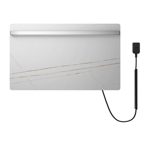 Nuovo Prodotto: Scaldasalviette Elettrico in <span class=keywords><strong>Ardesia</strong></span> Bianca per Bagno con Termostato - Product Image 4