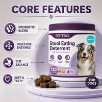 Offre Spéciale : Complément Quotidien de Soutien Digestif pour Chiens – Friandises Tendres Probiotiques et Prébiotiques pour la Santé Intestinale des Chiots, Adultes et Animaux Âgés – OEM