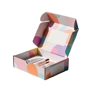 Tùy chỉnh in hộp giấy mỹ phẩm với cửa sổ trong suốt treo bao bì rỗng tấm nhựa Sản phẩm làm đẹp hộp mỹ phẩm - Product Image 3