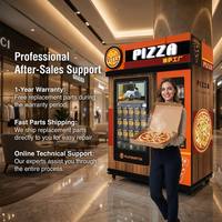 Dispensador Automático de Pizza, Máquina para Hacer Pizza en Cono, Máquina Expendedora de Pizza Caliente, Bajo Costo, Industrial, Guangzhou