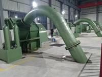 Turbin Air Mikro Pelton Francis Impulse Hydropower Generator Low Head 500KW 1Mw untuk Aplikasi Energi Terbarukan
