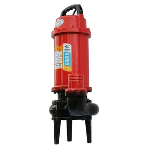 Bomba submersível industrial wq 7.5hp, equipamento de proteção ambiental para esgoto de água resídua