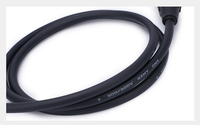 Câble audio coaxial KESHI 1m XLR mâle-femelle 3 broches, conducteur en cuivre nu, blindage en PVC tressé pour microphone 1080p