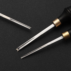 JP Diy Griff Leder Bastel werkzeug Leder Handgemachte Edger Creaser Leder Edge Beveler - Product Image 6