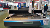 Découpeuse laser fibre CNC haute puissance 6000W haute précision pour tôles, avec composants HIWIN, conception à table unique