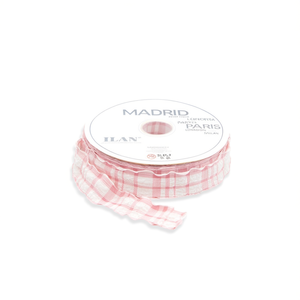 Nastro Decorativo a Quadretti Madrid Paris Londra Milano, Larghezza 4.0Cm, 91M - Product Image 1