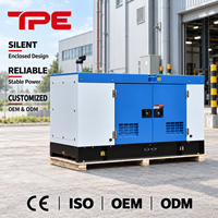 Générateur diesel silencieux 15 kVA monophasé 120 V/240 V pour campus scolaire avec faible consommation de carburant