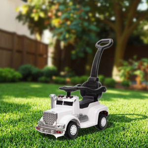 ขับเคลื่อนสี่ล้อวัสดุ PP ด้วยแบตเตอรี่รถของเล่นเด็กที่มีไฟขนาดใหญ่และดนตรีสำหรับ2-4ปีและ5ถึง7ปี unisex - Product Image 4