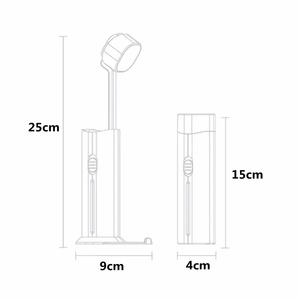 Usb Folding with Mobile Power <b>Small</b> <b>Table</b> Lamp 5000 MAh Multi-function Eye Protection <b>Table</b> Lamp Learning Bedroom Living Room Ou - Product Image 6